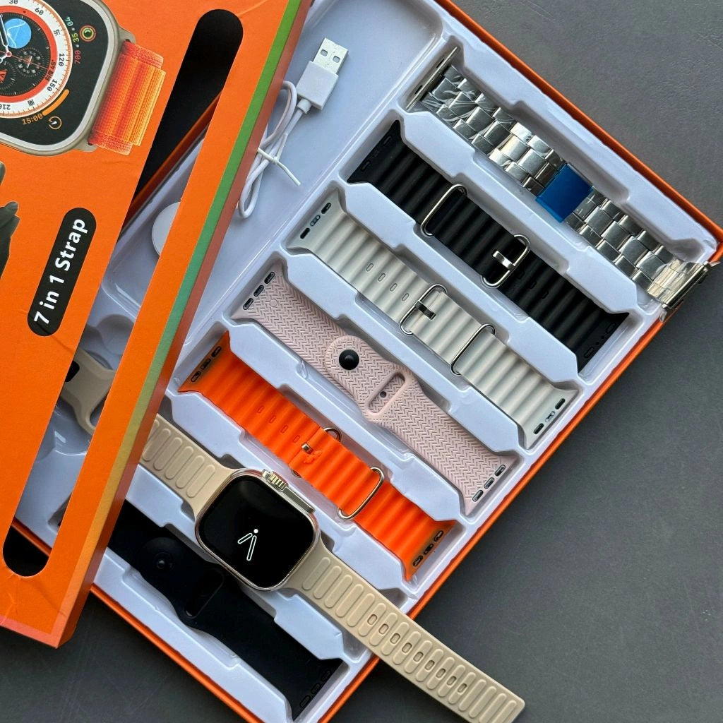7 In 1 Smart Watch Combo Pack – Budget Smart Deal