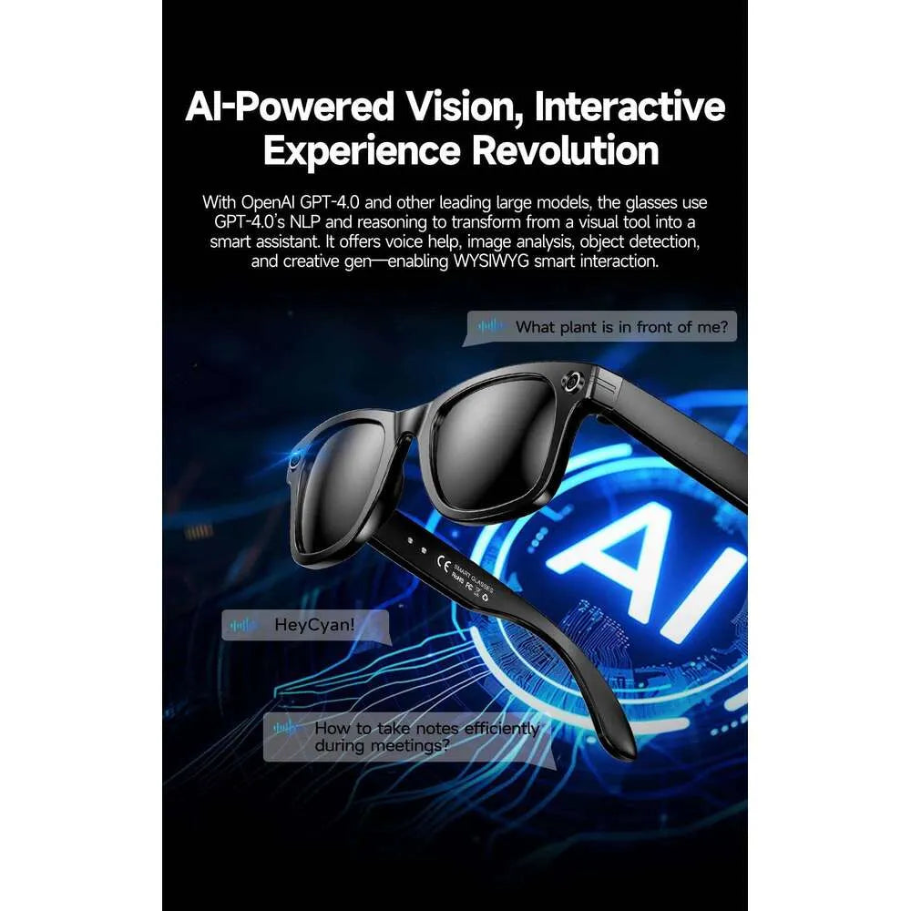 Ai Smart Camera Glasses 😎